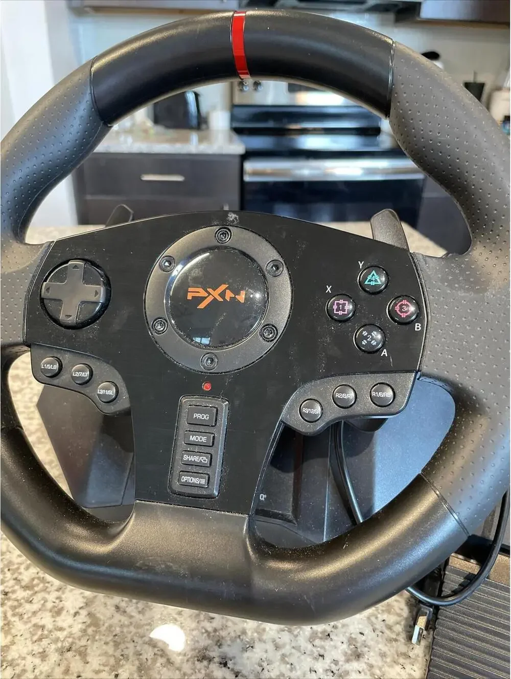 PXN Gaming Steering Wheel Vibration Pedal For PC/PS3/4/Xbox One/Xbox 360/Switch